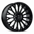 thumbnail image 1 of Dolce Luxury Roma 22X9 5X112/114.3 +35mm Glossy Black Wheel 22" INCH Rim New, 1 of 3