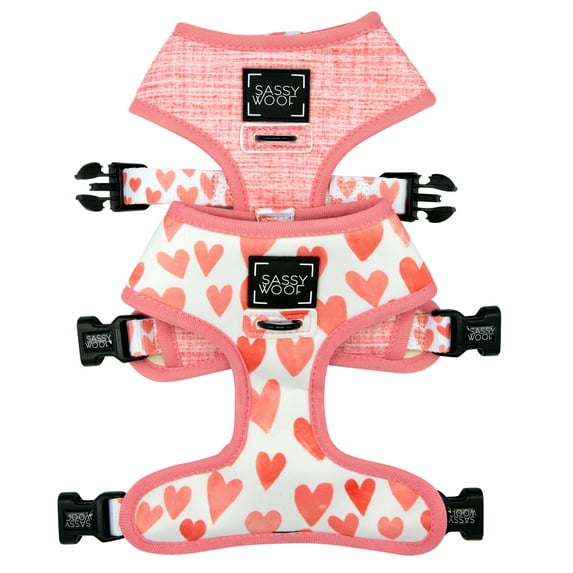 Dolce Rose Dog Reversible Harness - Extra Small