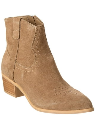 Dolce vita women's vesa suede zip booties 2025