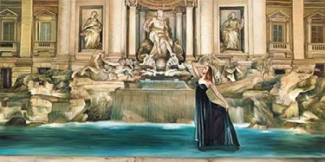 Dolce Vita Canvas Art - Pierre Benson (10 x 20)