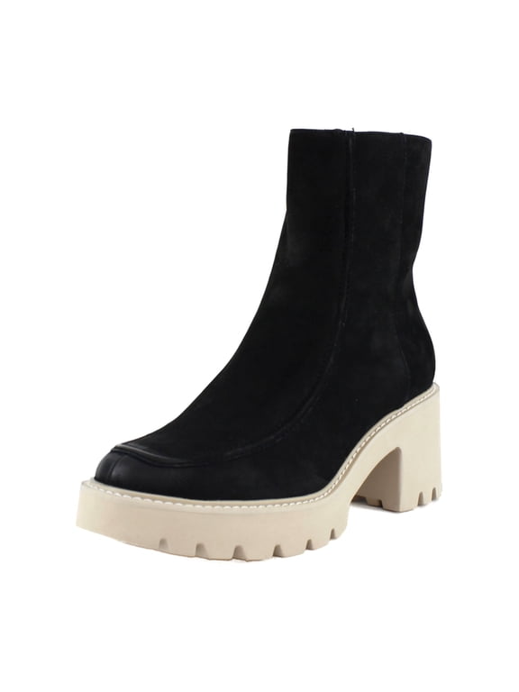Dolce Vita Henla Women's Boots Black Leather Size 7.5 M