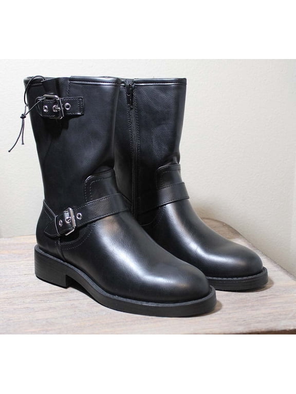 Dolce Vita Ladies' Size 7, Moto Style Boots, Black, New in Box