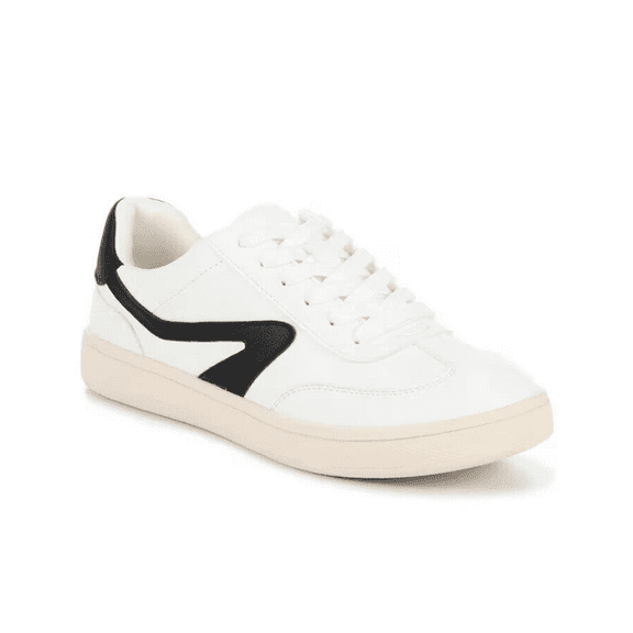 Dolce Vita Ladies' Vasser Fashion Sneakers White Black Size 10