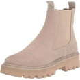 thumbnail image 1 of Dolce Vita Moana H2O Fog Suede Pull On Rounded Toe Lugged Sole Ankle Boots (Fog Suede H2O, 5.5), 1 of 6