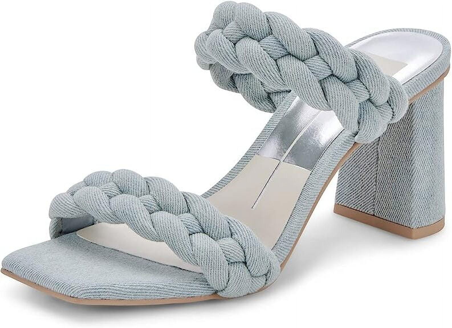 Gray and Blue Strappy Sandals GRAY MATTERS | Incroci Sandals in Pervinca | Women main image 3