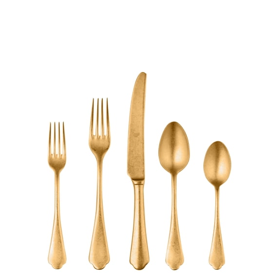 20 PCS SET DOLCE VITA PEWTER ORO