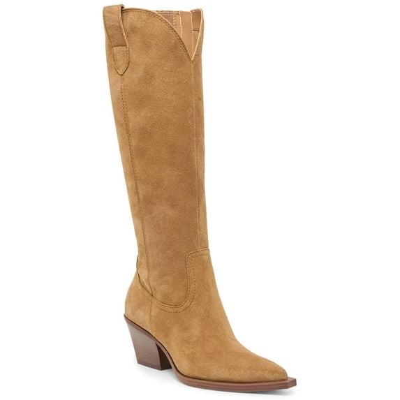 Dolce Vita Ridwan Suede Boot, 8, Brown