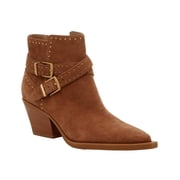Dolce Vita Roland Western Bootie Pecan Tan ROLAND-BRN Womens Size 8