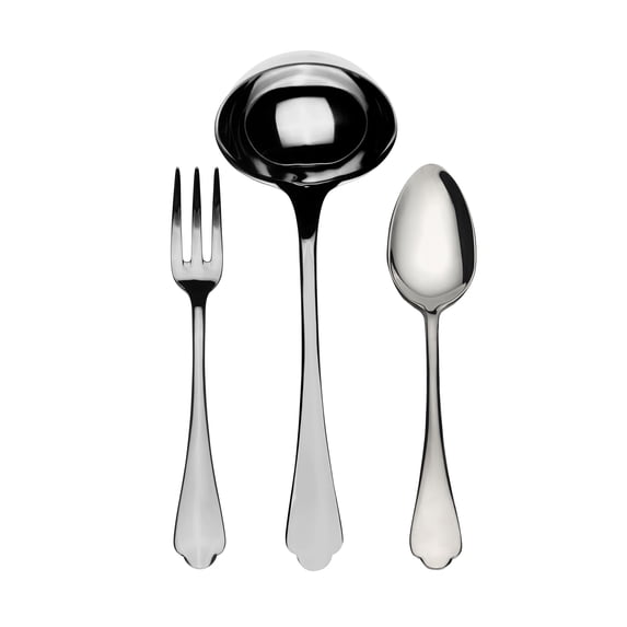 3 Pcs Serving Set (Fork Spoon and Ladle) DOLCE VITA