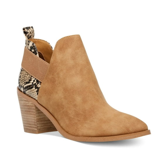 Dolce Vita Women's Brown Fig Ankle Booties