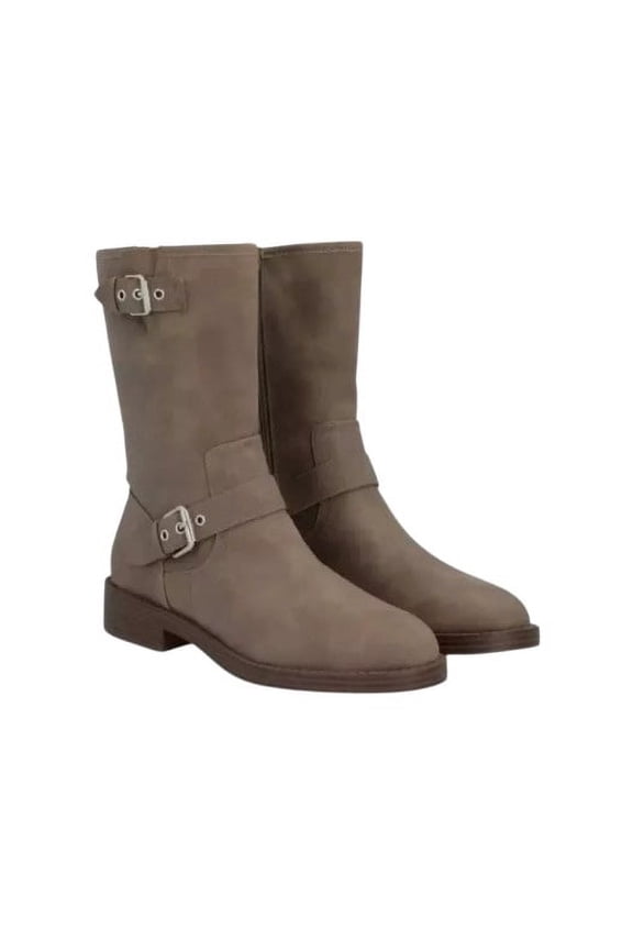 Women's Buckle Moto Booties Size 7