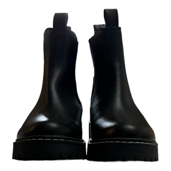 Dolce Vita Women's LEIGHA Chelsea Lightweight Ankle 1.25" Heel Boot (Black, 6)