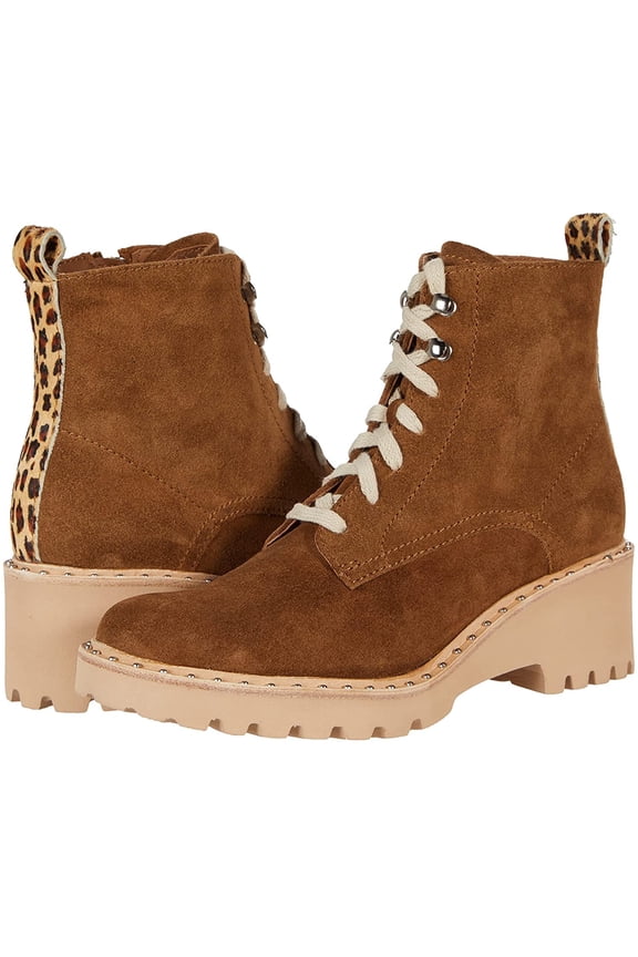 Dolce Vita Womens Hinto Ankle Boot 11 Dark Brown Suede