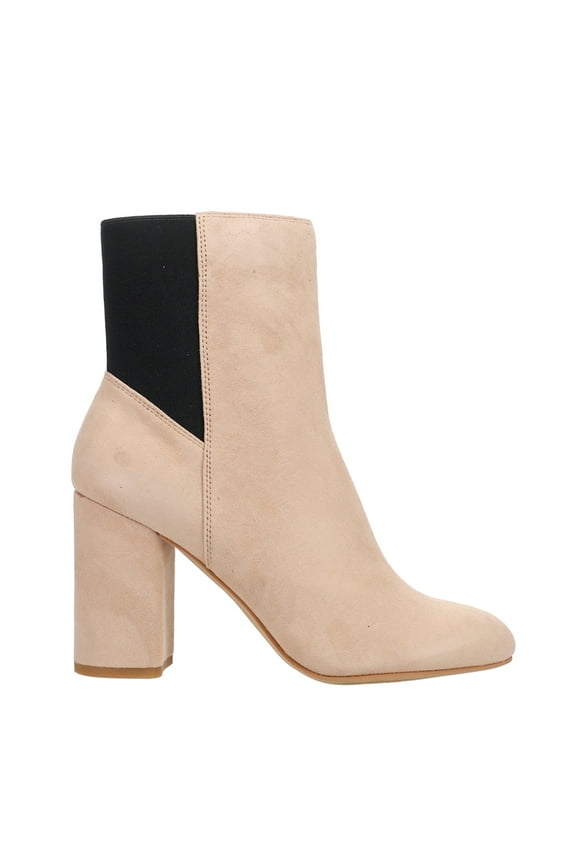 Womens Ramona Round Toe Pull On  Ankle Boots