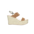 thumbnail image 1 of Dolce Vita Womens Spiro Brown Suede Espadrilles Size 8.5, 1 of 4