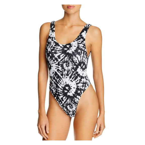 Dolce Vita Womens Tankini Tie-Dye One-Piece Swimsuit