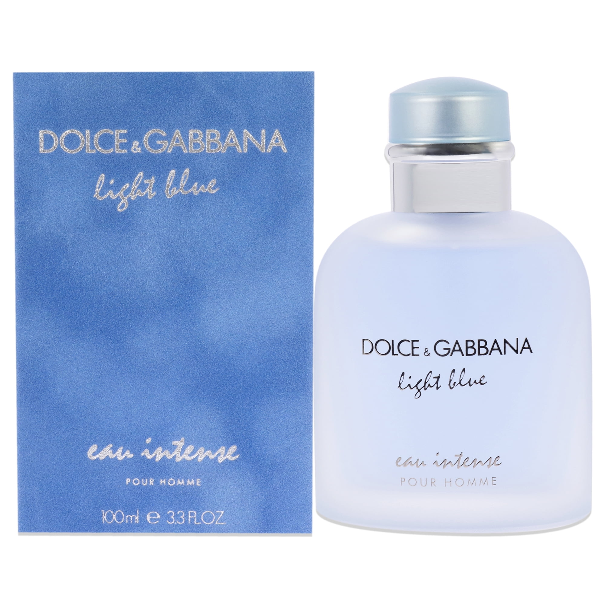 Dolce&Gabbana Men's Light Blue Eau Intense Pour Homme Eau de