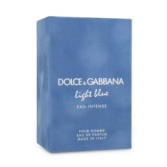 DOLCE & GABBANA Light Blue intense 男性用香水 Dolce & Gabbana Men's Light Blue Eau Intense EDP Spray 3.38