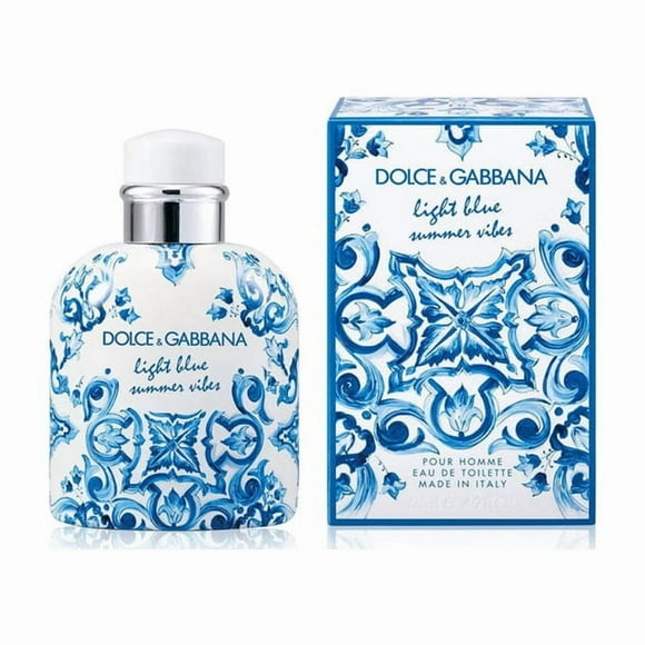 Dolce and Gabbana Men's Light Blue Pour Homme Summer Vibes EDT Spray 4.2 oz Fragrances 8057971183579