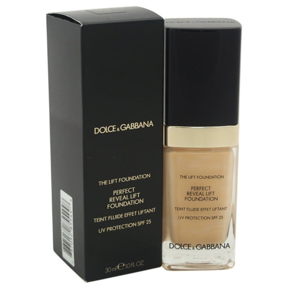 Dolce and Gabbana Perfect Reveal Lift Foundation SPF 25 - 30 Peachy Beige , 1 oz Foundation