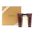 thumbnail image 1 of Dolce  Gabbana Pour Femme by Dolce  Gabbana Gift Set -- 3.4 oz Eau De Parfum Spray + 3.4 oz Shower Gel + 3.4 oz Body Lotion for Women, 1 of 2