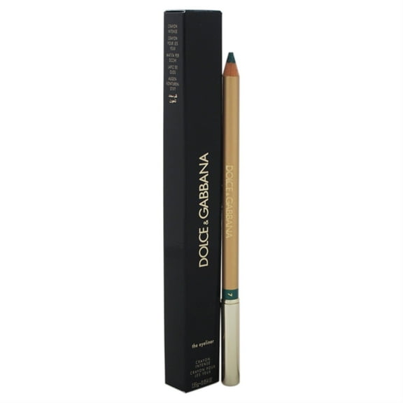Dolce and Gabbana The Eyeliner Crayon Intense - 7 Emerald , 0.054 oz Eyeliner