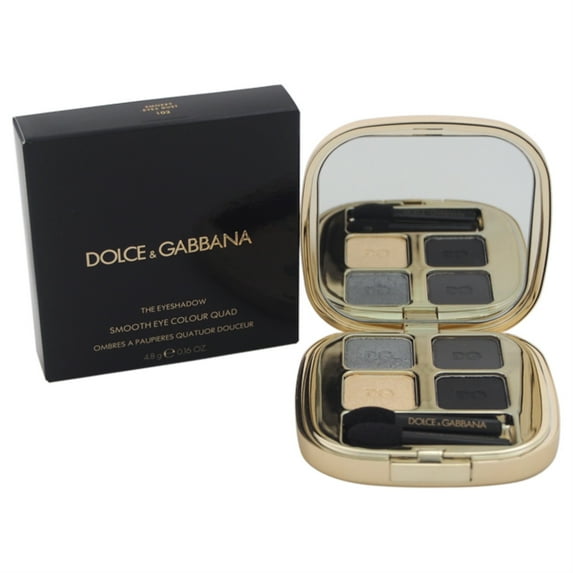 Dolce and Gabbana The Eyeshadow Smooth Eye Colour Quad - 103 Smokey Eyes Dust , 0.16 oz Eyeshadow