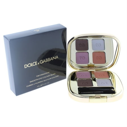 Dolce and Gabbana The Eyeshadow Smooth Eye Colour Quad - 142 Jewels , 0.16 oz Eyeshadow