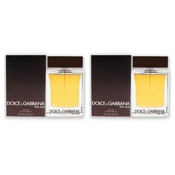 Dolce and Gabbana The One - Pack of 2 EDT Spray, 3.3 oz