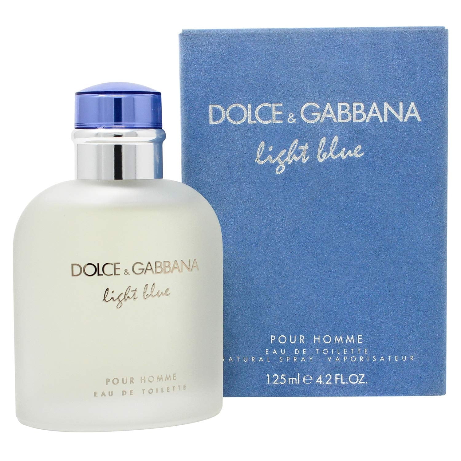 DolceGabbana Light Blue Pour Homme Blue Eau De Toilette Spray for Men 4 ...