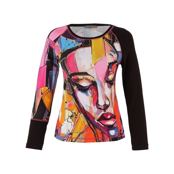 Dolcezza By Wild Curves: Baisti Art Top (75620).Size:S (US 4-6)