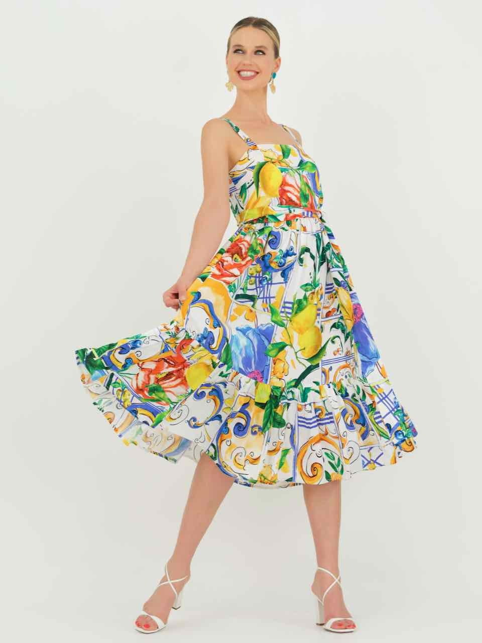 dolce vita cocktail dress Dolce Vita is back! Pre-order your perfect summer dresses handmade in  beautiful floral printed 100% Cotton New embroidered midi cocktail dress  perfect for many occasions this season Pre-order now * * * * * * * * *  * * * * * * * * * * * * * #