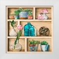 thumbnail image 1 of Dolci, Elena 15x15 White Modern Wood Framed Museum Art Print Titled - Collection de Memoires II, 1 of 4