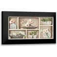thumbnail image 1 of Dolci, Elena 24x14 Black Modern Framed Museum Art Print Titled - Fleurs et Memoires I, 1 of 5