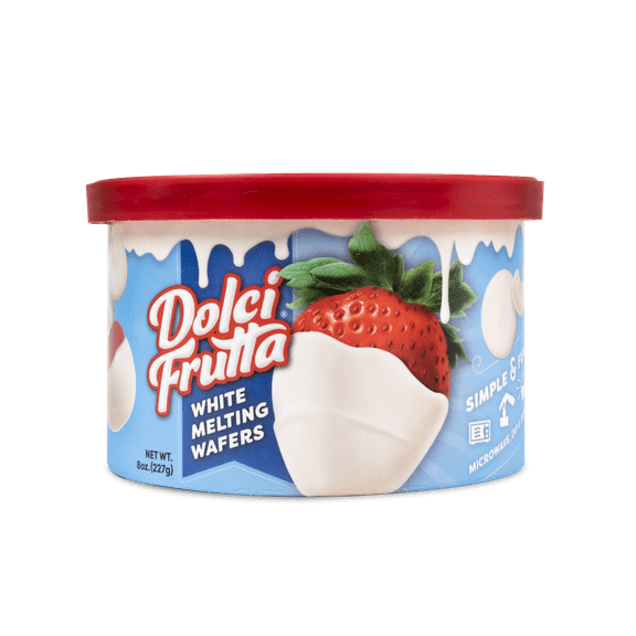 Dolci Frutta White Melting Wafers, 8 oz