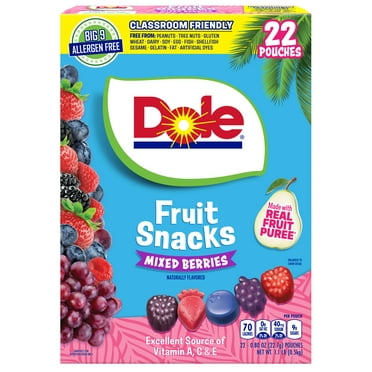 FruitBlox Stokes Twins Sour Fruit Snacks, Blue Raspberry & Cherry, 22 ...