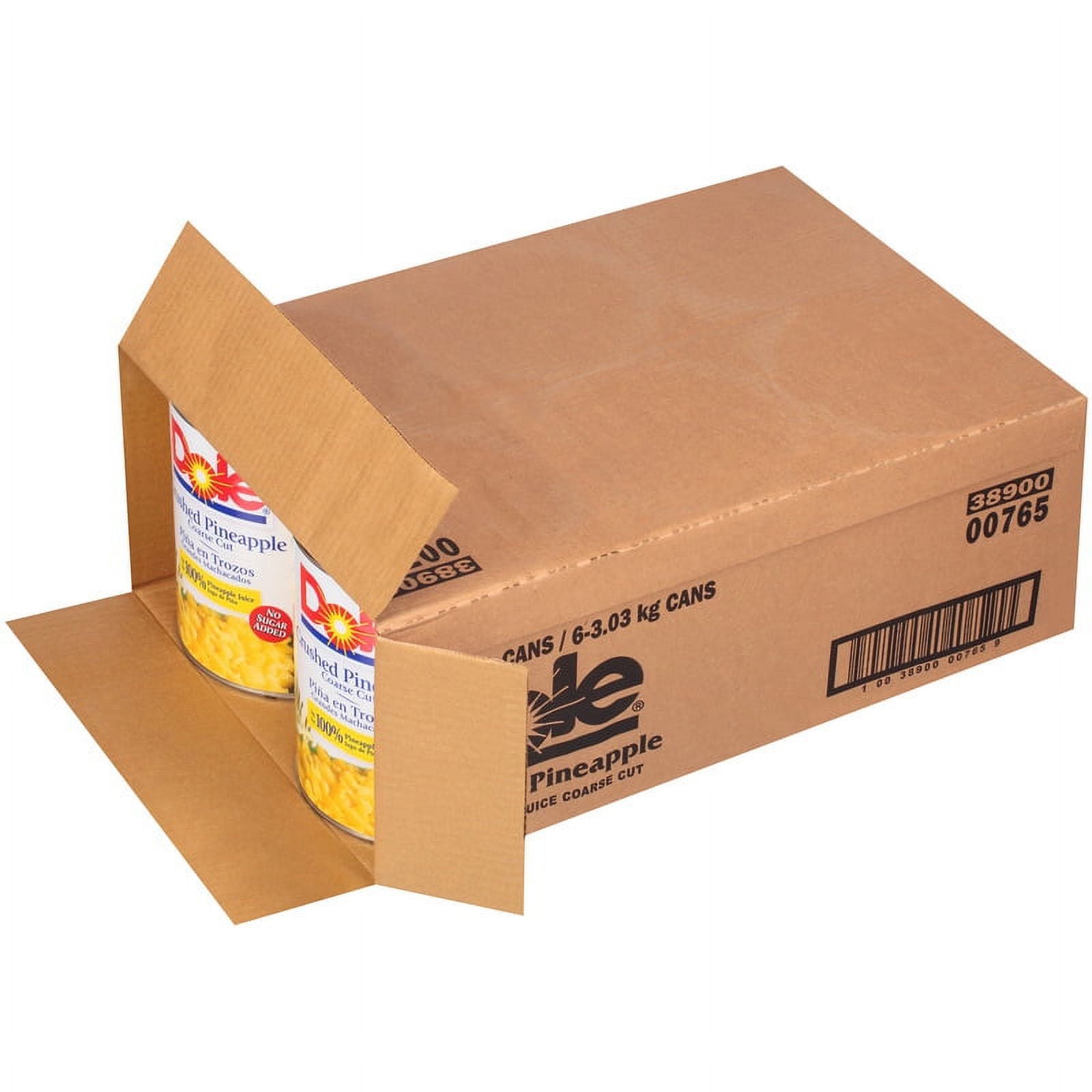 Dole 765 Pineapple Crushed Fancy In Juice 6-106 Ounce