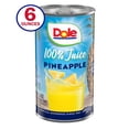 thumbnail image 1 of Dole All Natural 100% Pineapple Juice Cans, 6 fl oz, 1 of 8