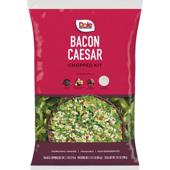 Dole Bacon Caesar Chopped Kit, 10.2oz