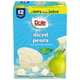thumbnail image 1 of Dole Fruit Bowls Diced AIF4&nbsp;Pears in 100% Fruit Juice Snacks, 4oz 12 Total Cups, Gluten & Dairy Free, Bulk Lunch Snacks for Kids & Adults, 1 of 7