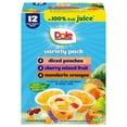 thumbnail image 1 of Dole Fruit Bowls Peaches, Mandarin Oranges, Cherry Mixed Fruit in 100% Fruit Juice, 4 oz (12 Pack), 1 of 13