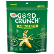 Dole Good Crunch Original Banana Bites, Made with All Natural Fruit, 2.5 oz