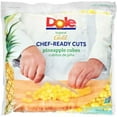 thumbnail image 1 of Dole Individual Quick Frozen Chunk Pineapple, 5 Pound 2 per case., 1 of 3