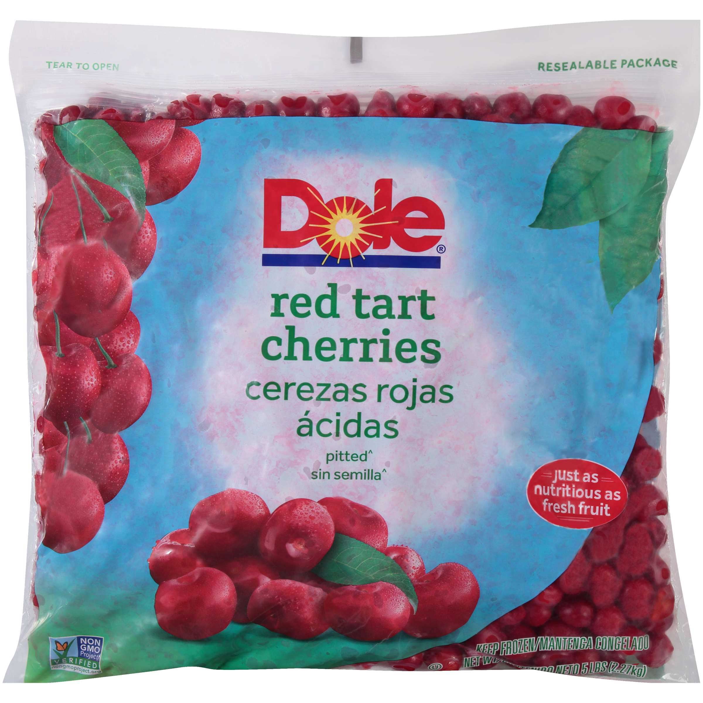 Dole Individual Quick Frozen Red Tart Cherry, 5 Pound 2 per case