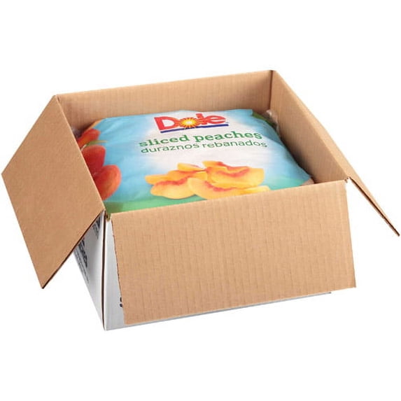 Dole Individual Quick Frozen Sliced Peach, 5 Pound 2 per case.