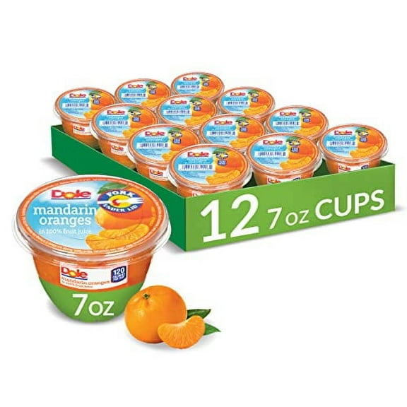 Dole Mandarin Orange Slices, 7 oz - Case of 12