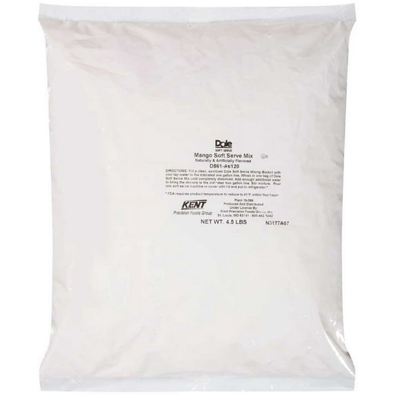 Dole Mango Soft Serve Mix, 4.5 Pound