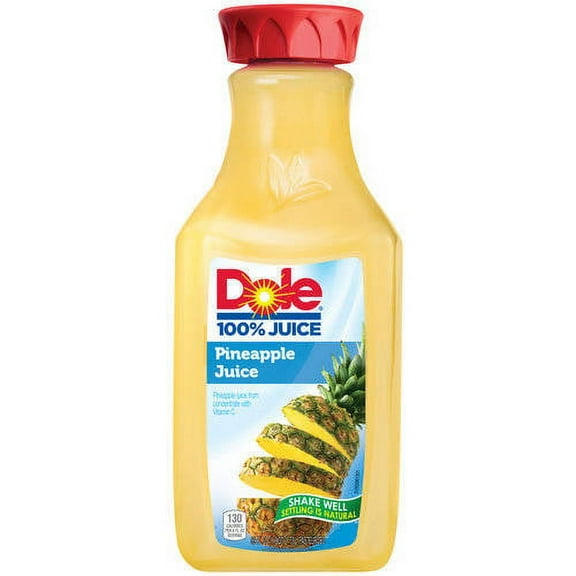 Dole Pineapple 100% Juice 59 oz Bottle