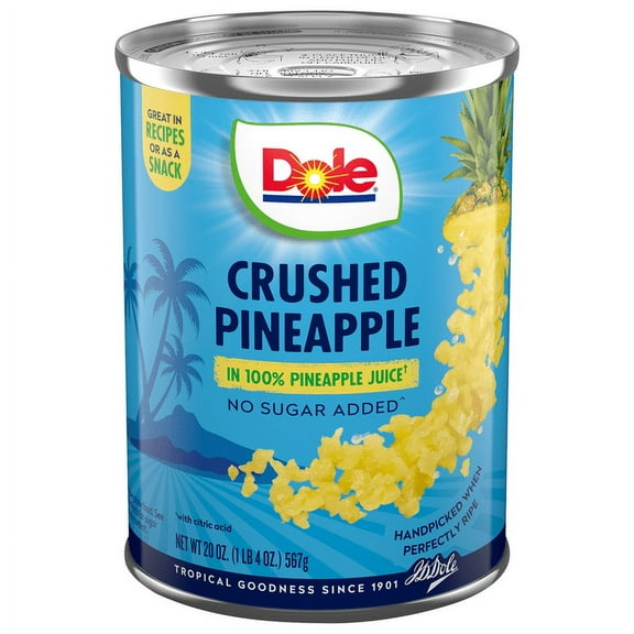 Dole Pineapple Crushed 20 oz (Pack of 2)