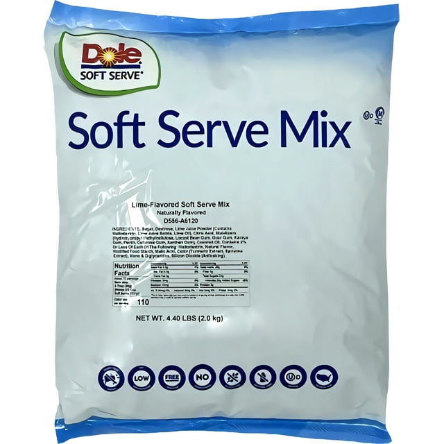 Dole Soft Serve Mix Lime (4.4 lbs)